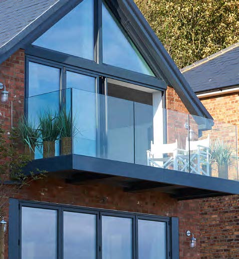 frameless systems of glass balustrades